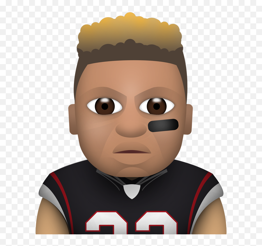 Library Of Football Player Emoji Image Library Download Png - Nfl Animated Football Player,Nfl Emoji Keyboard