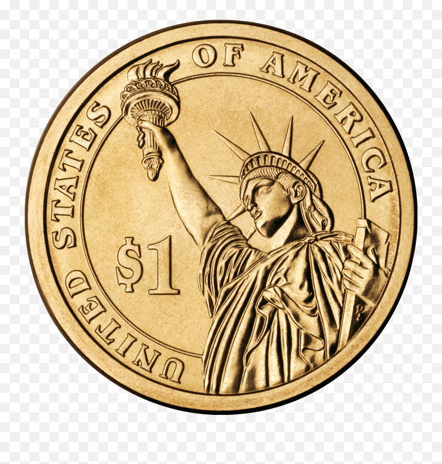 Presidential Dollar Coin Reverse - Us Dollar Coin Png Emoji,Mint Emoji