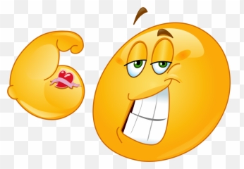 Muscle Man Emoji Decal - Muskel Smiley,Man Emoji