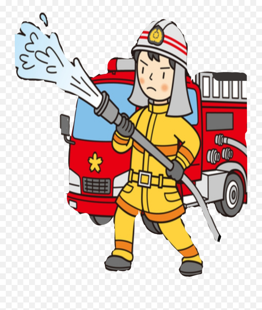 Fireman - Cartoon Emoji,Fireman Emoji