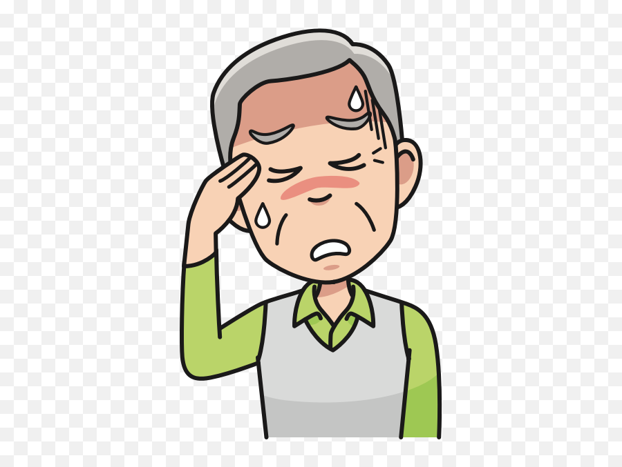 Man In Pain - Headache Clipart Transparent Emoji,Goat Emoji