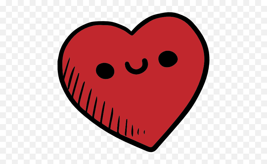 Love Romantic Cute Lovely Romance - Cute Heart With Face Emoji,Valentine Day Emoji