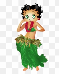 Betty Boop Hula Dancer - Betty Boop Football France Emoji,Hula Dancer Emoji