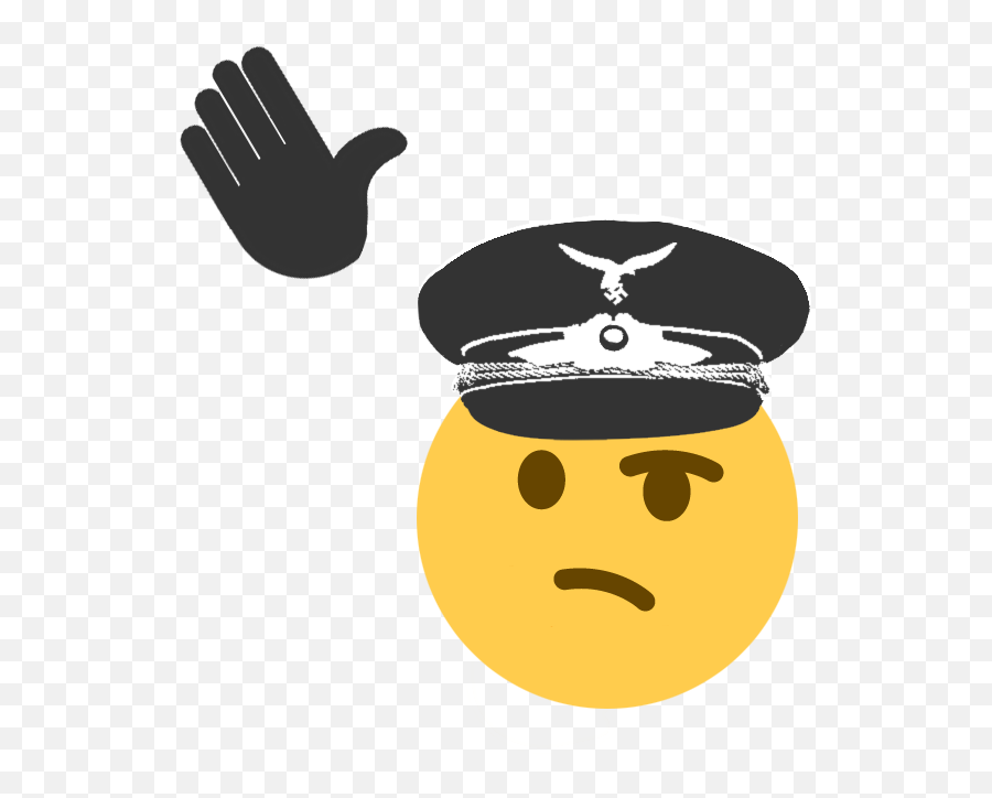 Hitler Think Emoji,Snorting Emoji