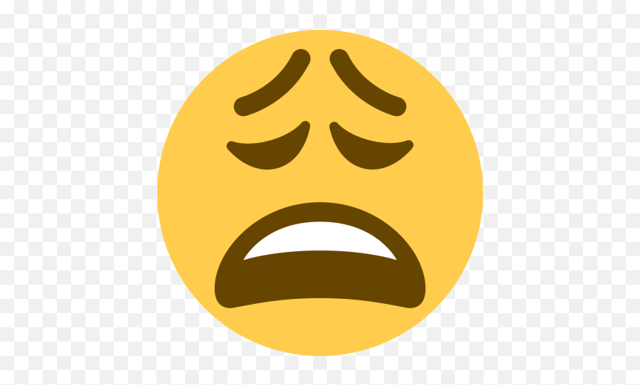 Tired Emoji Png Picture - Weary Emoji Png,Tired Emoticon