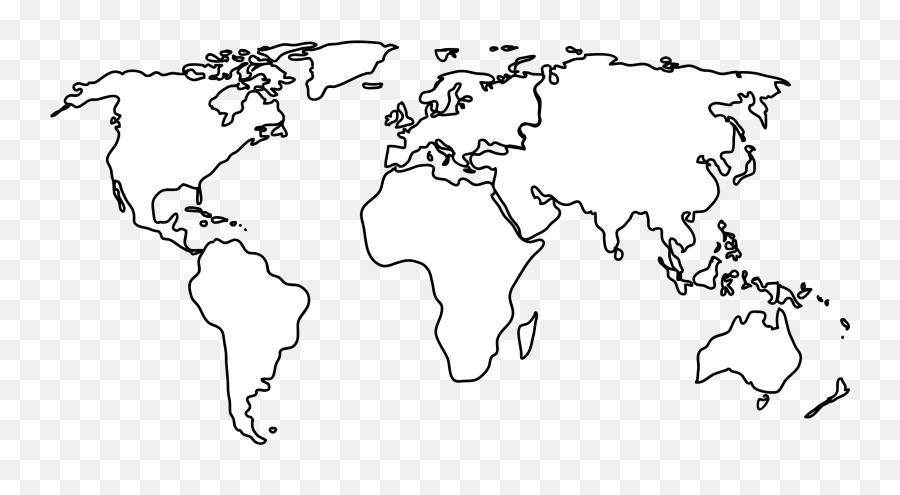 World Map - World Map Drawing Easy Emoji,Flat Earth Emoji