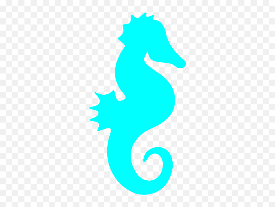 Seahorse Free Sea Horse Clip Art The Graphics Fairy - Seahorse Silhouette Emoji,Seahorse Emoji