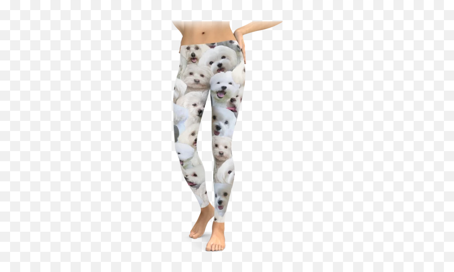 Leggings U2013 Tagged Dog Malteseu2013 Brave New Look - Pajamas Emoji,Stingray Emoji