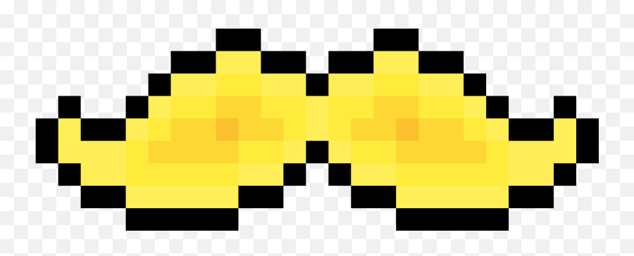 Pixilart - Logo Of Lost Temple Of The Golden Mustache Clear Spreadsheet Pixel Art Emoji,Crab Emoticon