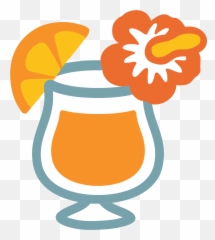 Tropical Emoji Png - Emoji Tropical,Hawaiian Emoji