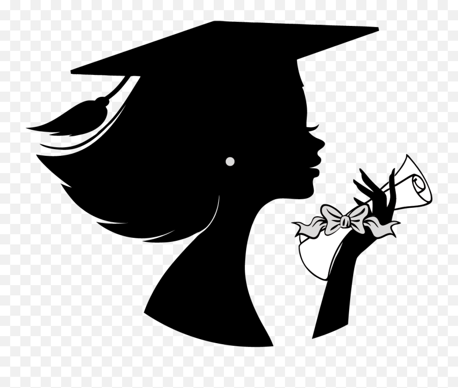 Drawing 2016 Graduation Transparent U0026 Png Clipart Free - Graduation Girl Silhouette Emoji,Emoji Graduation Party