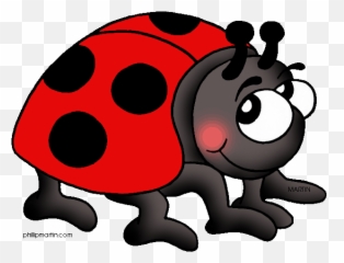 Clipart The Grouchy Ladybug - Bug Art Emoji