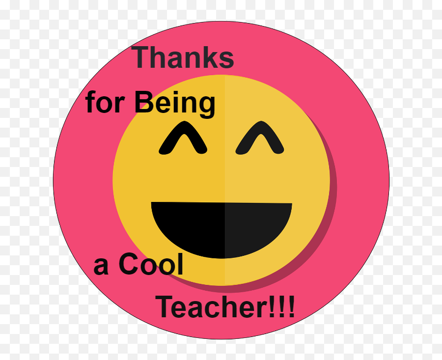 Teacher Appreciation - Circle Emoji,Teacher Emoticon