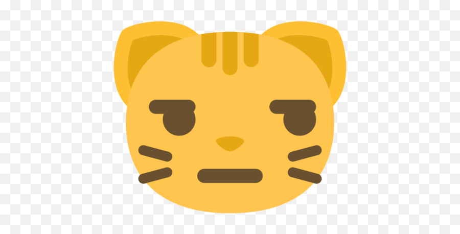 Free Emoji Cat Face Smirk Png With - Emoji In Love Png,Cat Emoji