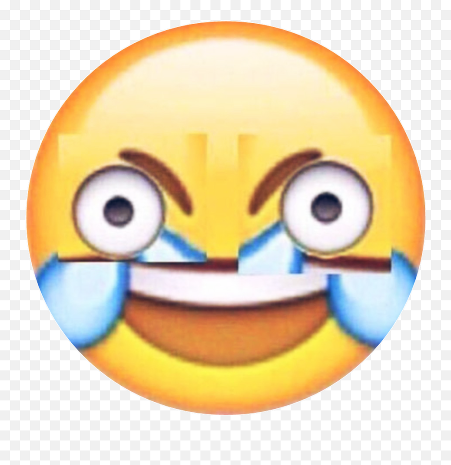 Cringe - Laughing Emoji Meme Transparent,Smiley Emoji
