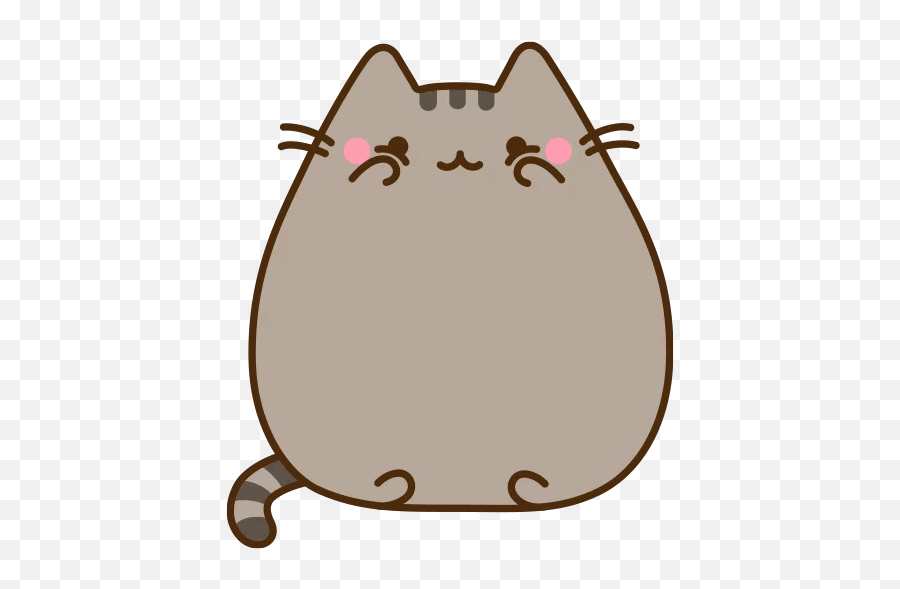 Download Medium Like Sticker Pusheen Am Cat Sized Hq Png - Pusheen Png Emoji,Pusheen The Cat Emoji
