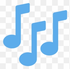 Music Emoji Icon Of Flat Style - Discord Musical Note