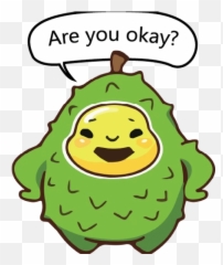 Durian Kia Stickers For WhatsApp - Happy Emoji