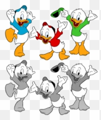 Color - Huey Dewey And Louie Emoji,Anime Emotion Symbols