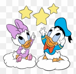 Free Disney Babies Cliparts Download Art - Daisy And Donald Emoji