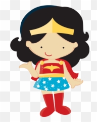 Superhero Party - Baby Wonder Woman Vector Emoji,Superwoman Emoji