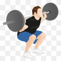 Free Weight Bench Clipart Transparent - Squat With Weights Emoji,Barbell Emoji