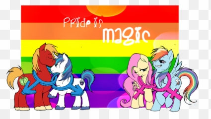 Gay Ponies In Equestria - My Little Pony Gay Pride Emoji,Gay Couple Emoji