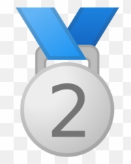2nd Place Medal Emoji - Png