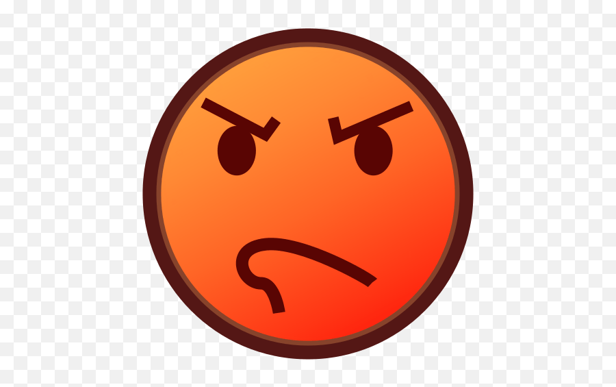 Pouting Face Emoji For Facebook Email Sms - Emoji Rage,Pout Emoji