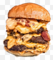 Burgerchallenge Yummy Gooey Triplestacked Mouthwatering - Best Looking Burger Ever Emoji,Mouth Watering Emoji