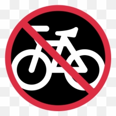 No Bicycles Emoji Meaning With Pictures - No Bike Emoji,Bicycle Emoji