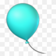 Lightblue Celeste Balloon Globo Emoji Freetoedit -