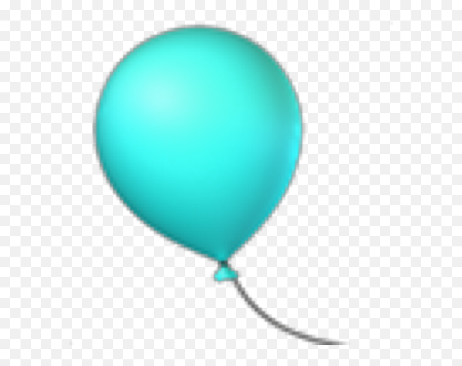 Lightblue Celeste Balloon Globo Emoji Freetoedit - Balloon,Balloon Emoji