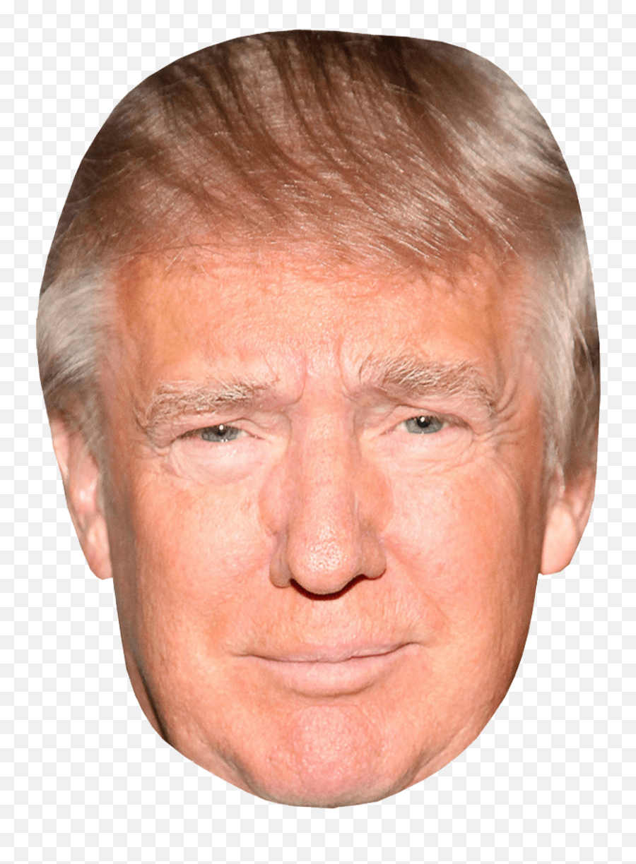 Trump Front Face Zen Png - Donald Trump Face Png Emoji,Trump Laughing Emoji