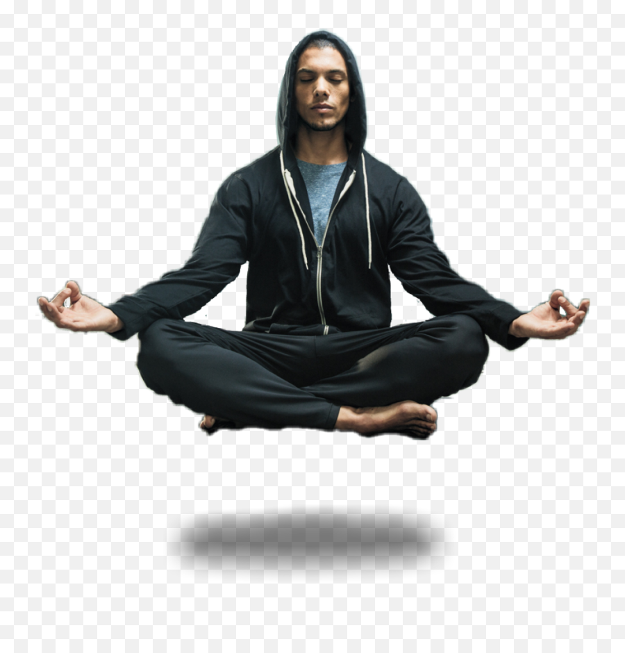 Meditation Meditating Person People Portrait Sitting - Meditating Dude Emoji,Meditation Emoji