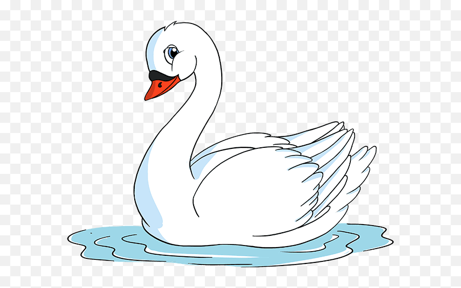 Draw A Swan - Duck Emoji,Swan Emoji