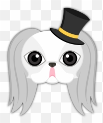 Japanese Chin Emoji Stickers Are you puppy -