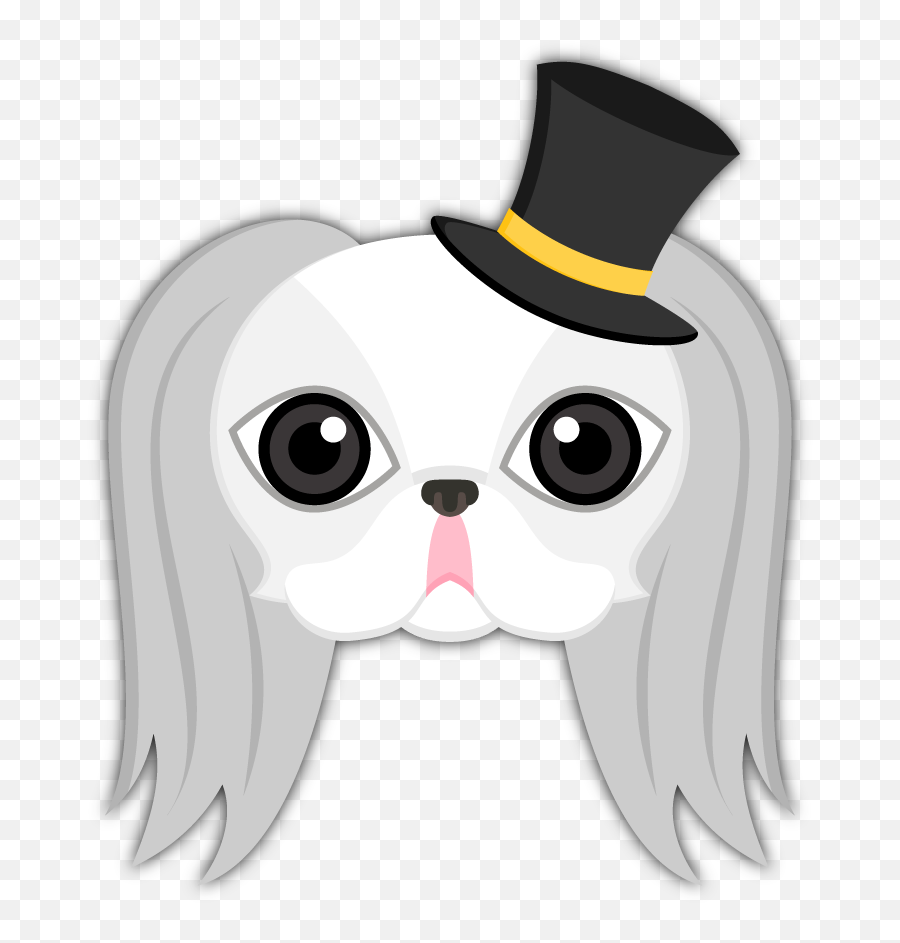 Japanese Chin Emoji Stickers Are You A Japanese Chin Puppy - Japanese Chin,Fried Shrimp Emoji