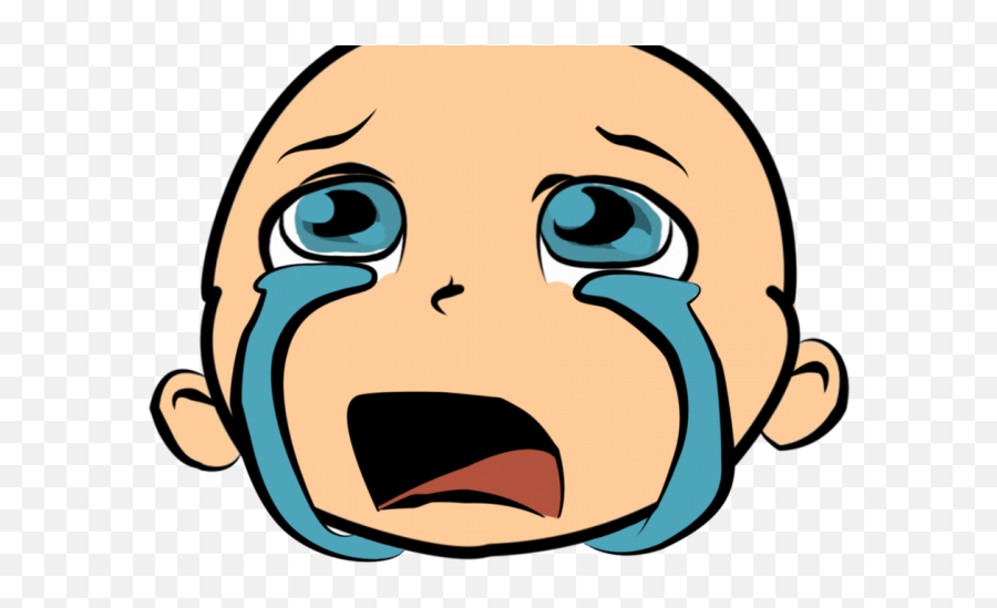 Crying Clipart Hurt Girl - Crying Baby Face Cartoon Png Crying Cartoon Baby Png Emoji,Asian Girl Emoji