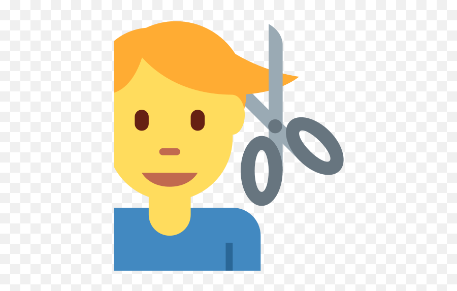 Man Getting Haircut Emoji Meaning With Pictures - Couper Cheveux Emoji,Cut And Paste Emoji
