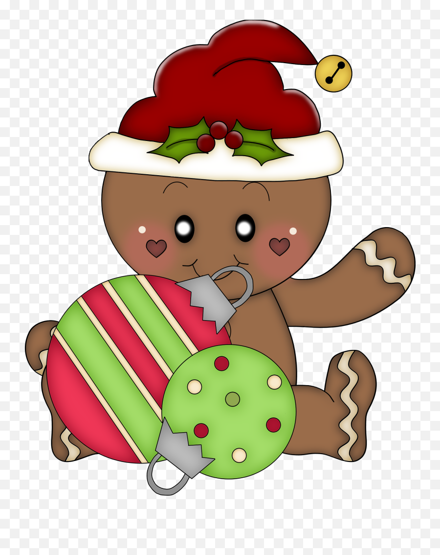 Library Of Christmas Gingerbread Man Clip Art Download Png - Cute Gingerbread People Art Emoji,Gingerbread Man Emoji