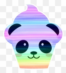 Pandalove Pandaremix Bear - Cute Face Emoji
