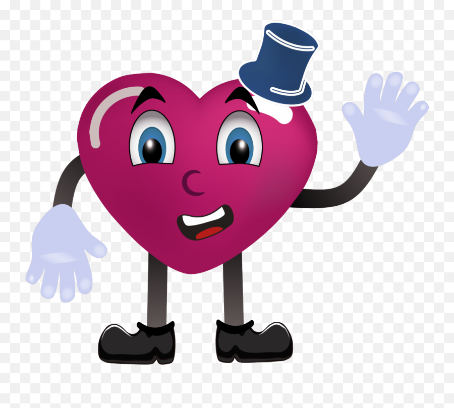 Nosotros - Corazón De Fantasía Cartoon Emoji,Emoticon Corazon