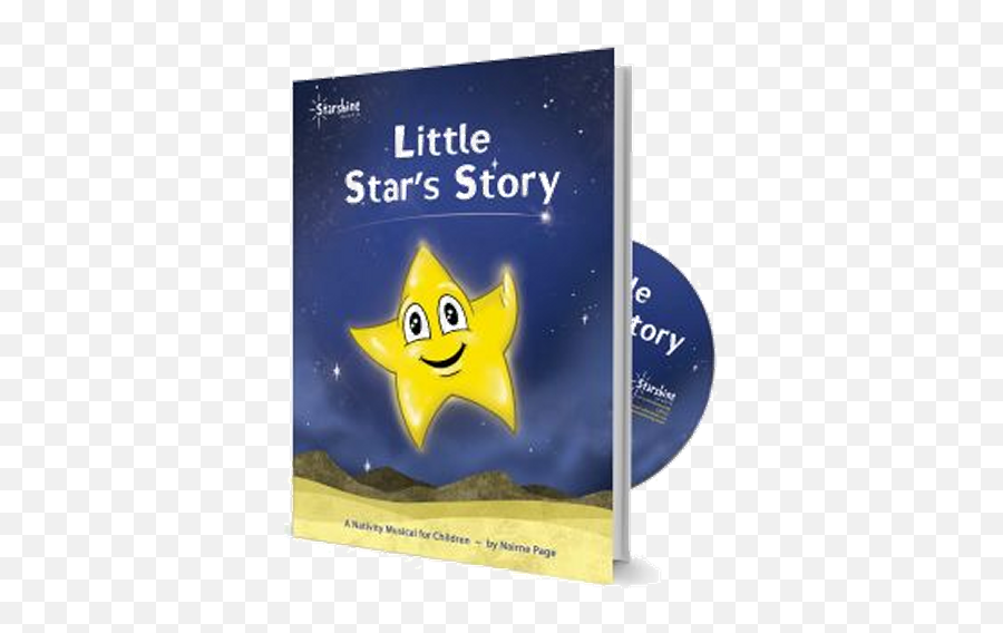 Little Staru0027s Story By Nairne Page Nativity Musical Play - Story Of A Stars Emoji,Gold Star Emoticon
