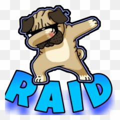 Popular and Trending raid Stickers on PicsArt - Pug Dabbing Emoji