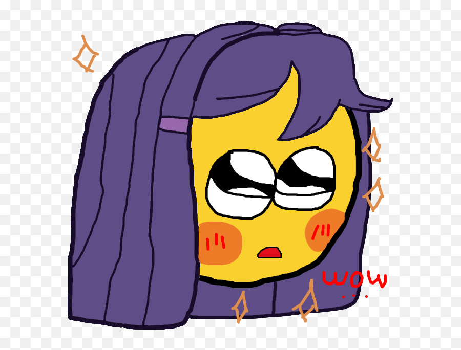 Wow Yuri Emoji I Was Tired Of Drawing - Cartoon,Pay Emoji