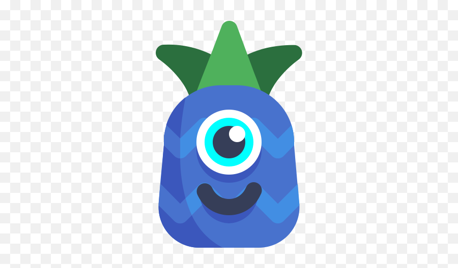 Pineapple Emoji Emoticon Free Icon Of - Dot,Pineapple Emoji