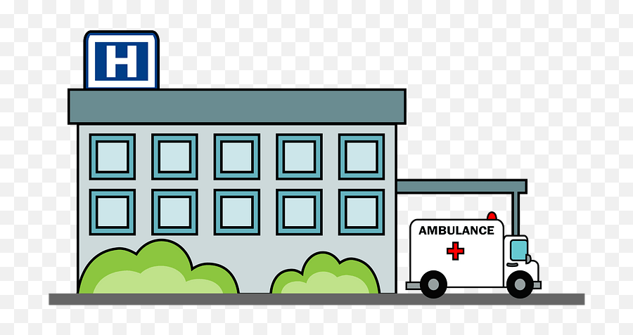 Hospital Clipart Free Download Transparent Png Creazilla - Hospital Clipart Png Emoji,Hospital Emoji