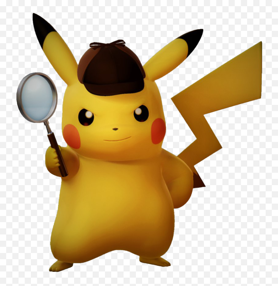 Pokemon Detective Pikachu Movie Png - Detective Pikachu Render Emoji,Pikachu Emoji