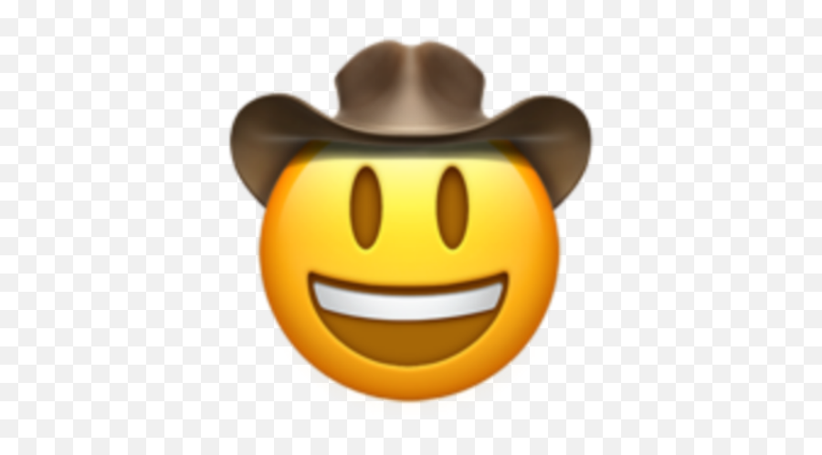Yeeyee Cowboy Emoji Cowboyhat Cowboyemoji - Apple Cowboy Emoji,Cowboy Hat Emoji